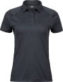 Dames Sport Polo Tee Jays Luxury Donker Grijs